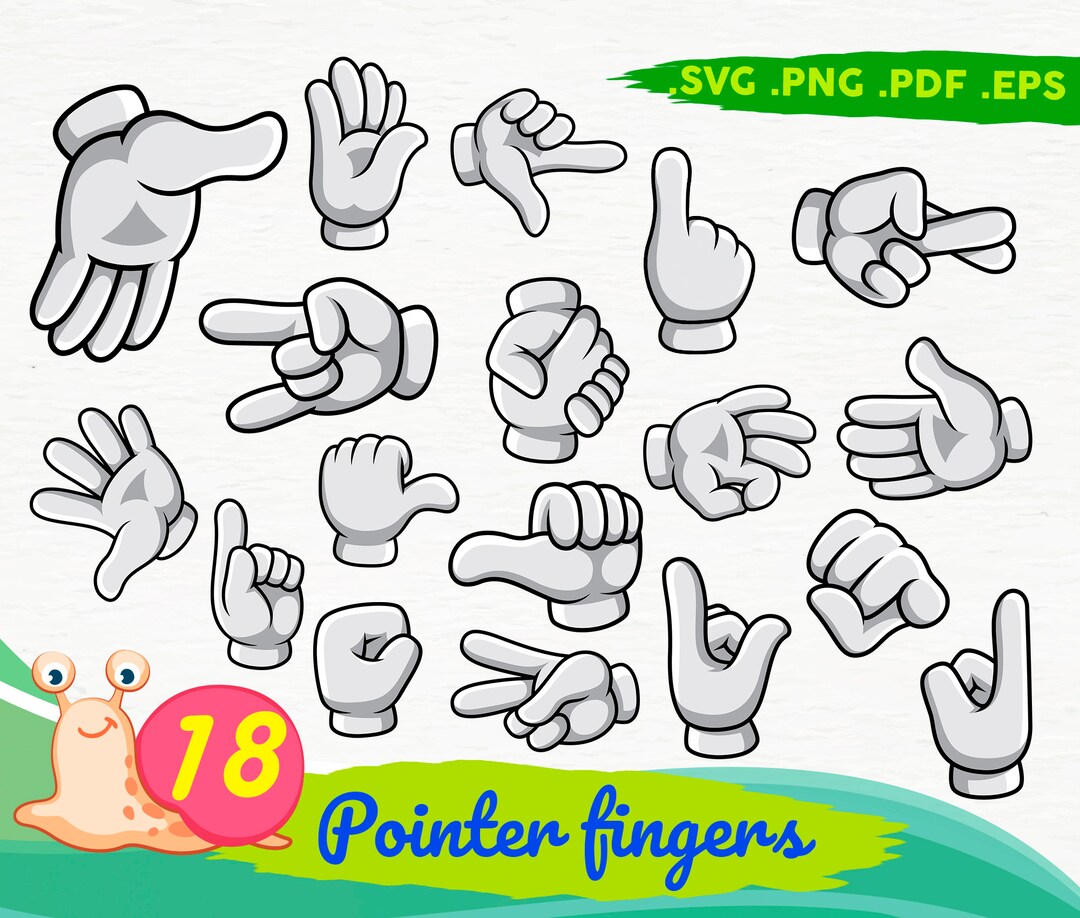 Zeiger Finger Svg, Finger SVG, Finger SVG, Hand Svg, Zeigehand Svg ...