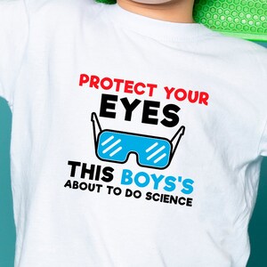 Bescherm je ogen deze jongens over de wetenschap te doen SVG, SVG Cut File, Wetenschapper, Science Boy SVG, bestand voor Silhouet, Cameo, Cricut, print bestand