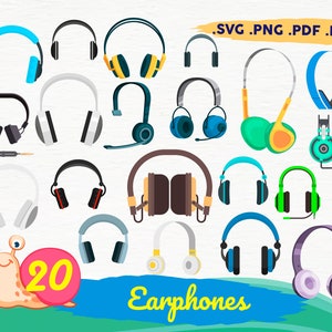 Headphones svg, Headphones svg, Headphones clipart, Headphones files,Silhouette,Headphones svg files,Music svg, print file,printables, svg