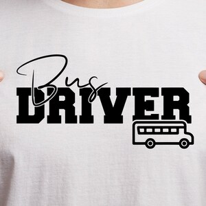 バス運転手 svg、バス運転手 svg、バス運転手、カット ファイル、学校、シルエット スタジオ、クリカット、svg、印刷ファイル、T シャツ用印刷 svg、スクール バス