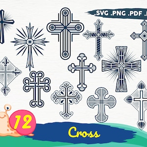 Cross SVG, Crosses Clipart, Christian Svg Files, Christian Cross Cut Files, Cross Clip Art,Cross svg Silhouette Files,Catholic svg,printable