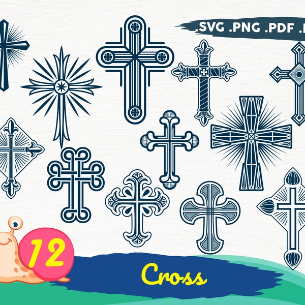 Cross SVG, Crosses Clipart, Christian Svg Files, Christian Cross Cut Files, Cross Clip Art,Cross svg Silhouette Files,Catholic svg,printable