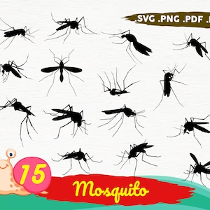 Mosquito svg, mosquito clipart,mosquito svg,mosquito silhouette,insects cricut,mosquito files,clip art,digital download,print file,printable