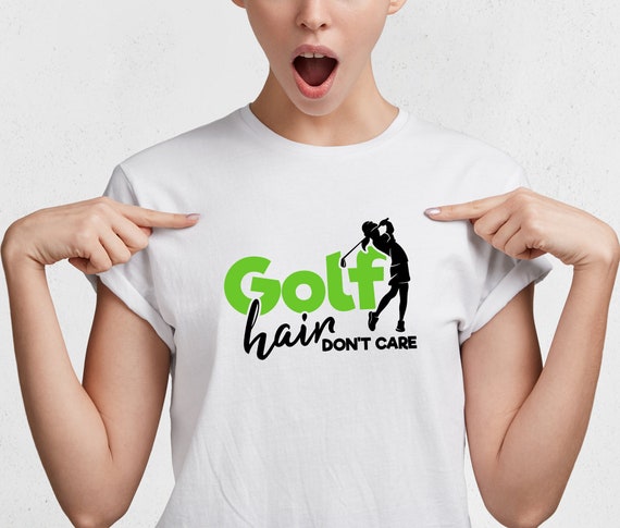 Golf hair don't care svg,Golf Hair Don't Care SVG,SVG Cut File, Golf Like a Girl - Golf SVG file for Silhouette, Cameo, Cricut, print file