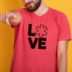 Love Star of Life ,Love svg, Medical EMT, Paramedic Symbol , Love EMS Star of Life, Sublimation, Print, SVG,Personalized,svg File,print file