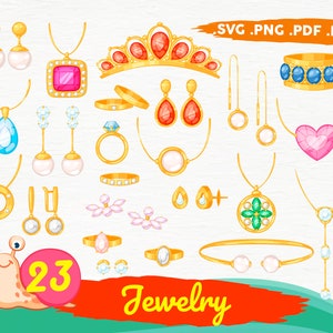 Jewelry svg,Fashion women Svg Bundle,Jewelry svg,Cosmetic svg,Earring Ring, necklace handbag svg,clipart vector svg,print file,printable,svg