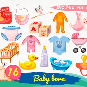 Baby SVG, newborn svg, baby shower svg, baby svg bundle, pacifier svg, baby svg cut file, baby bottle svg,baby feet svg,print file,printable