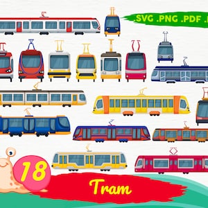 Rolley Svg, Tram Svg, Lightrail Svg, Trolley Files, Trolley Clipart, Trolley Files For Cricut, Trolley Png,Trolley Pdf,print file,printables