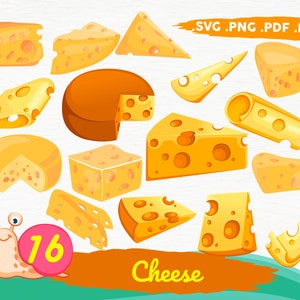 Cheese SVG Bundle, Cheese SVG, Cheese Clipart, Cheese Cut Files For Silhouette,Files for Cricut,Cheese Vector, print file,printable,svg file
