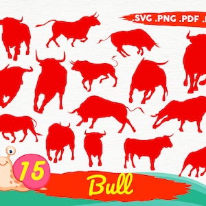 Bull SVG Bundle, Bull head svg, Bull file, Bull png, Bull eps, Bull vector, Bull files, Bull svg, Bull clipart, Farm animal svg,print file