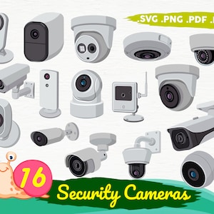 SECURITY CAMERA SVG,security camera,security,camera,silhouette svg,svg files,surveillance camera,security clipart,digital clipart,svg