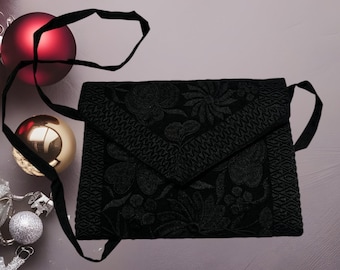 Handmade Embroidered Women's Bag - 10x7 Inches