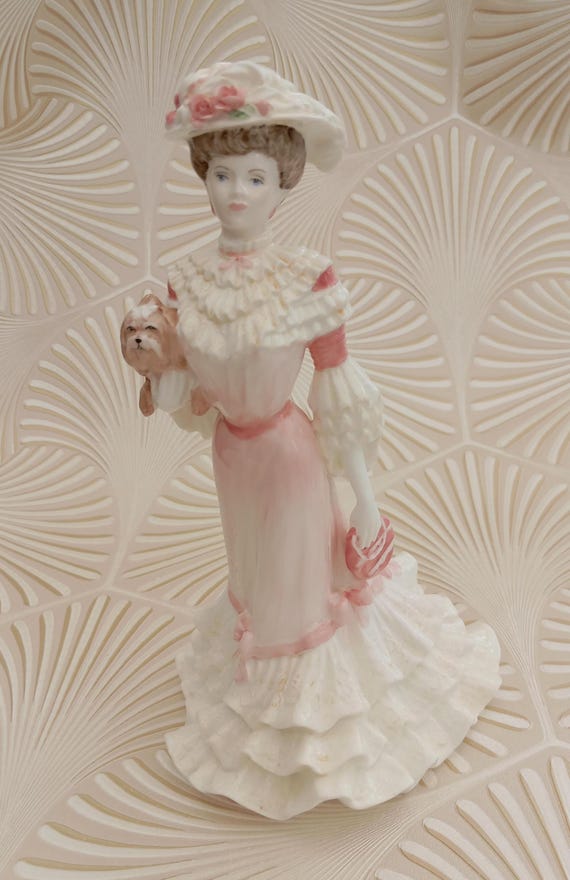 Coalport Golden Age Georgina. Limited Edition Made in England