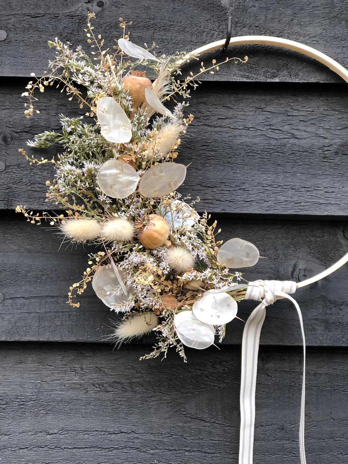 DIY Dried Flower Hoop/Wreath Kit DIY Dried Flower Etsy