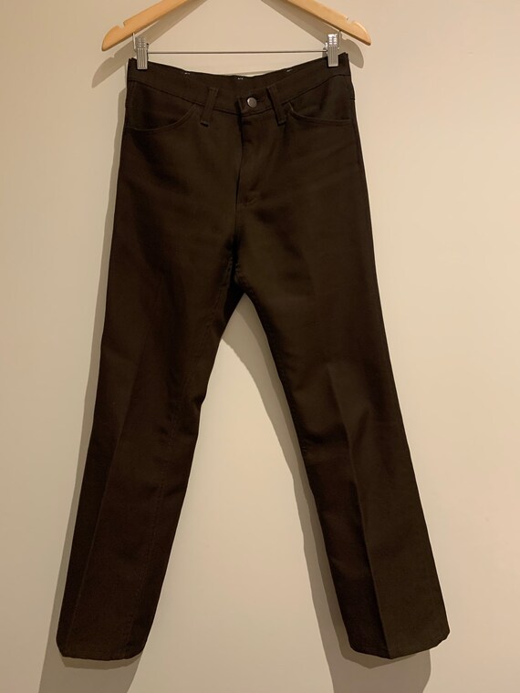 70s Wrangler polyester trousers
