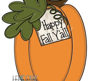 TEMPLATE:   Fall Pumpkin