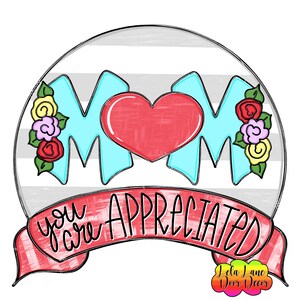 TEMPLATE: Mothers Day | Door Hanger | Template