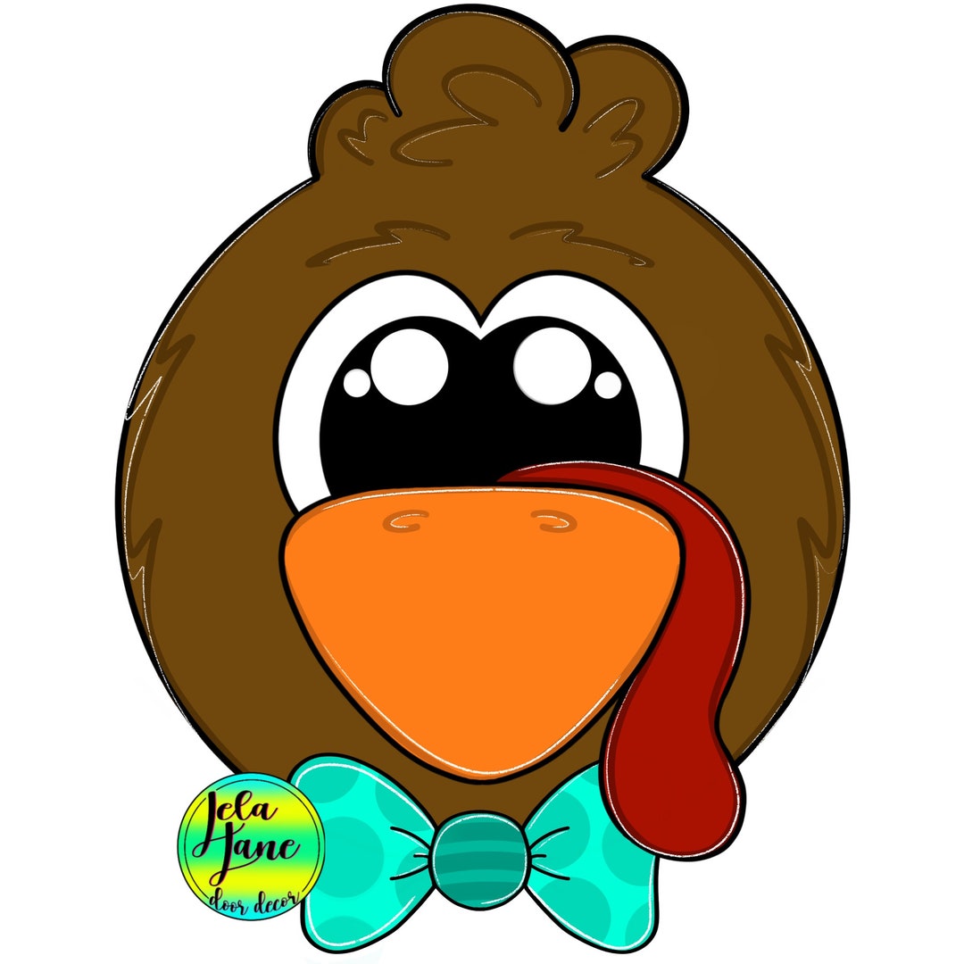 template-turkey-thanksgiving-turkey-head-etsy