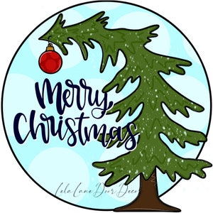 TEMPLATE:  Merry Christmas Tree