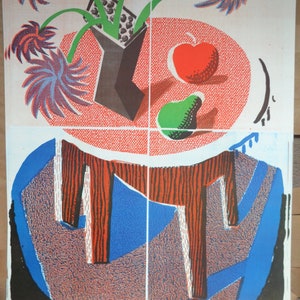 David Hockney - Fiesta &#39;88 - ORIGINAL RARE POSTER