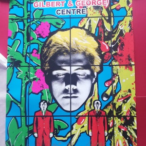 Gilbert och George signerad poster i begränsad upplaga av Tate Modern