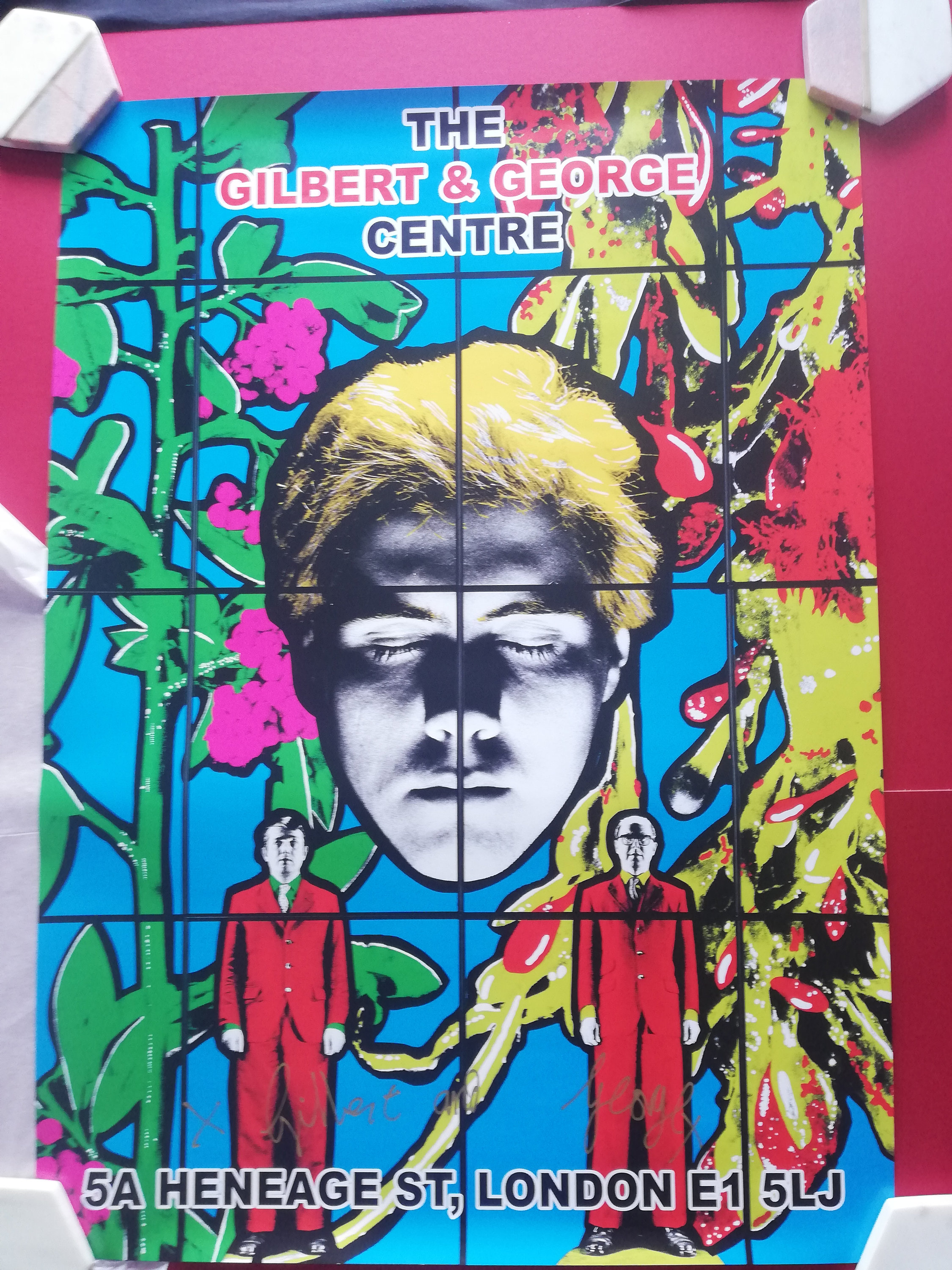 Gilbert&George サイン入りポスター | ヤマダウェブコム