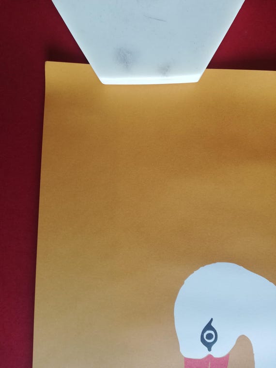 エンツォ・マリのコウノトリのポスター - Etsy 日本