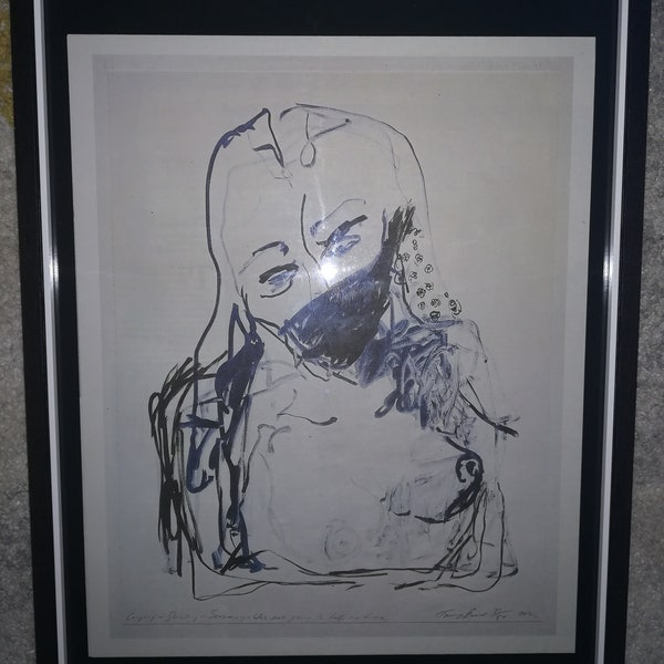 Tracey Emin Lithograph sent unframed