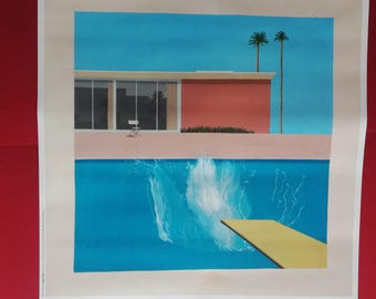 David Hockney A Bigger Splash Vintage Galerie