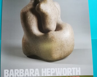 Barbara hepworth original exhibition poster
