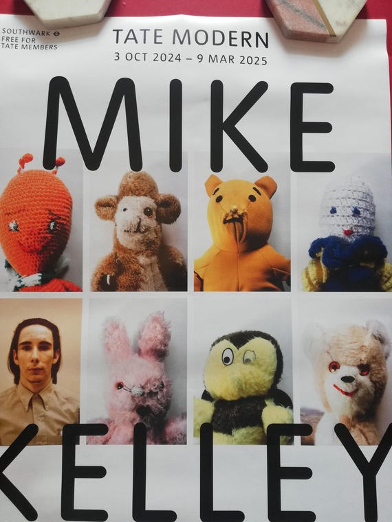 Mike Kelley: Ghost and Spirit Exhibition Poster - Etsy