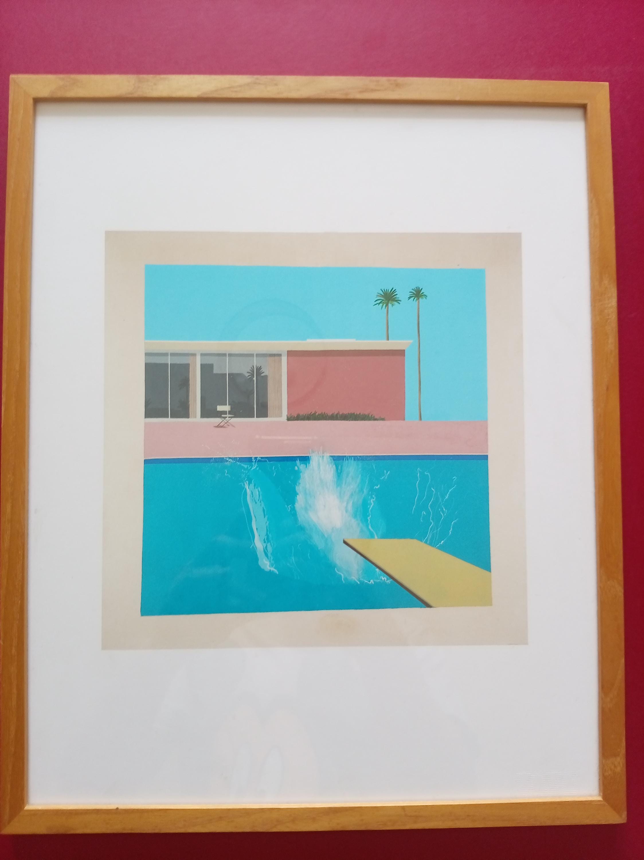 David hockney a bigger splash - Etsy 日本