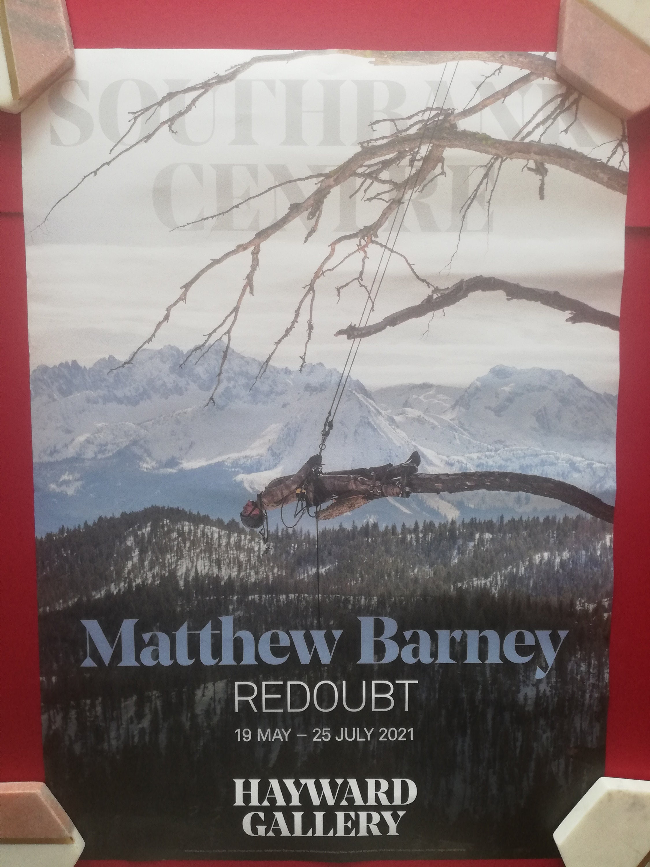 MATTHEW BARNEY Original Poster 2021 - Etsy