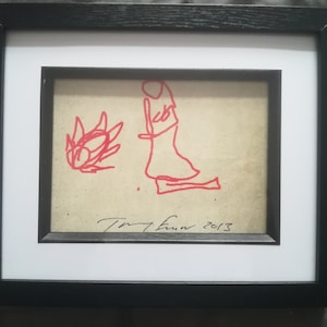 Tracey Emin  ipad drawing signed number 5