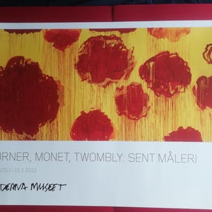 Poster, Cy Twombly, Untitled (Blooming)
