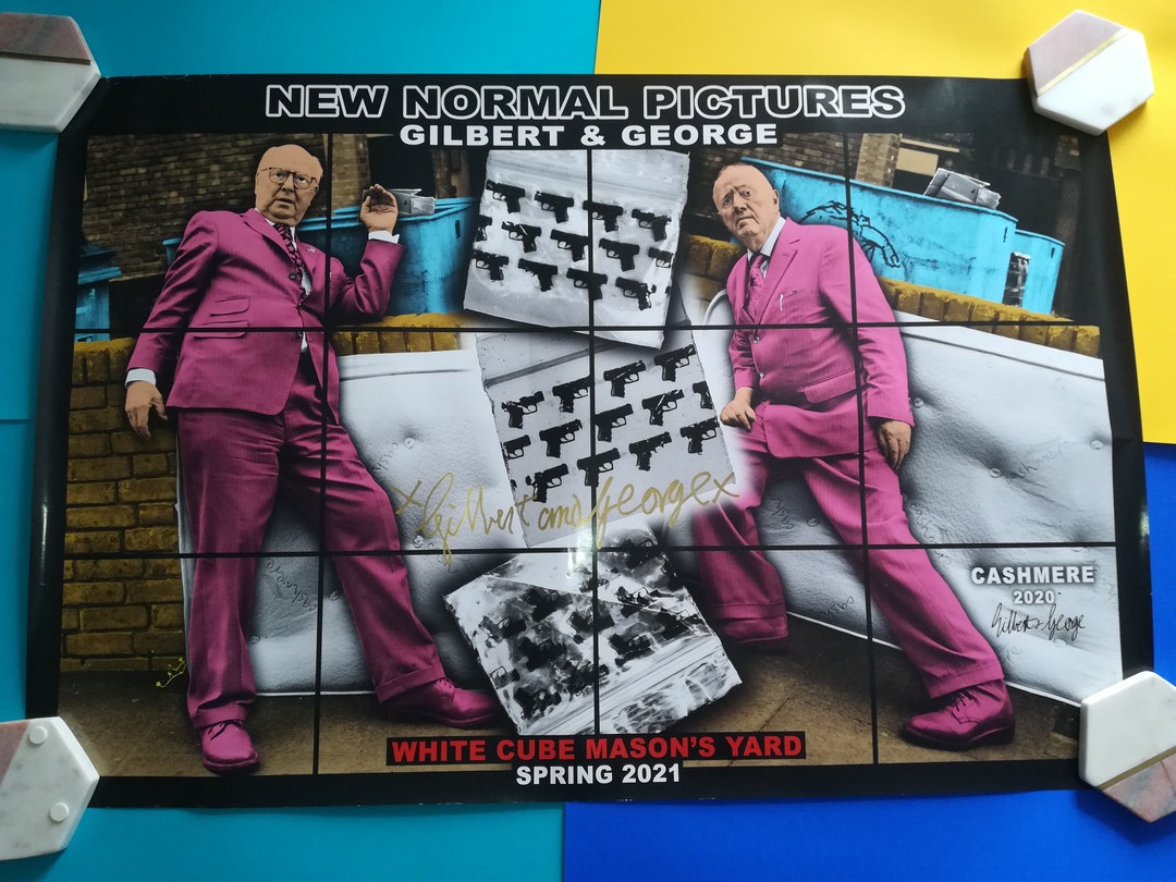 Gilbert and George New Normal Signed Poster - Etsy