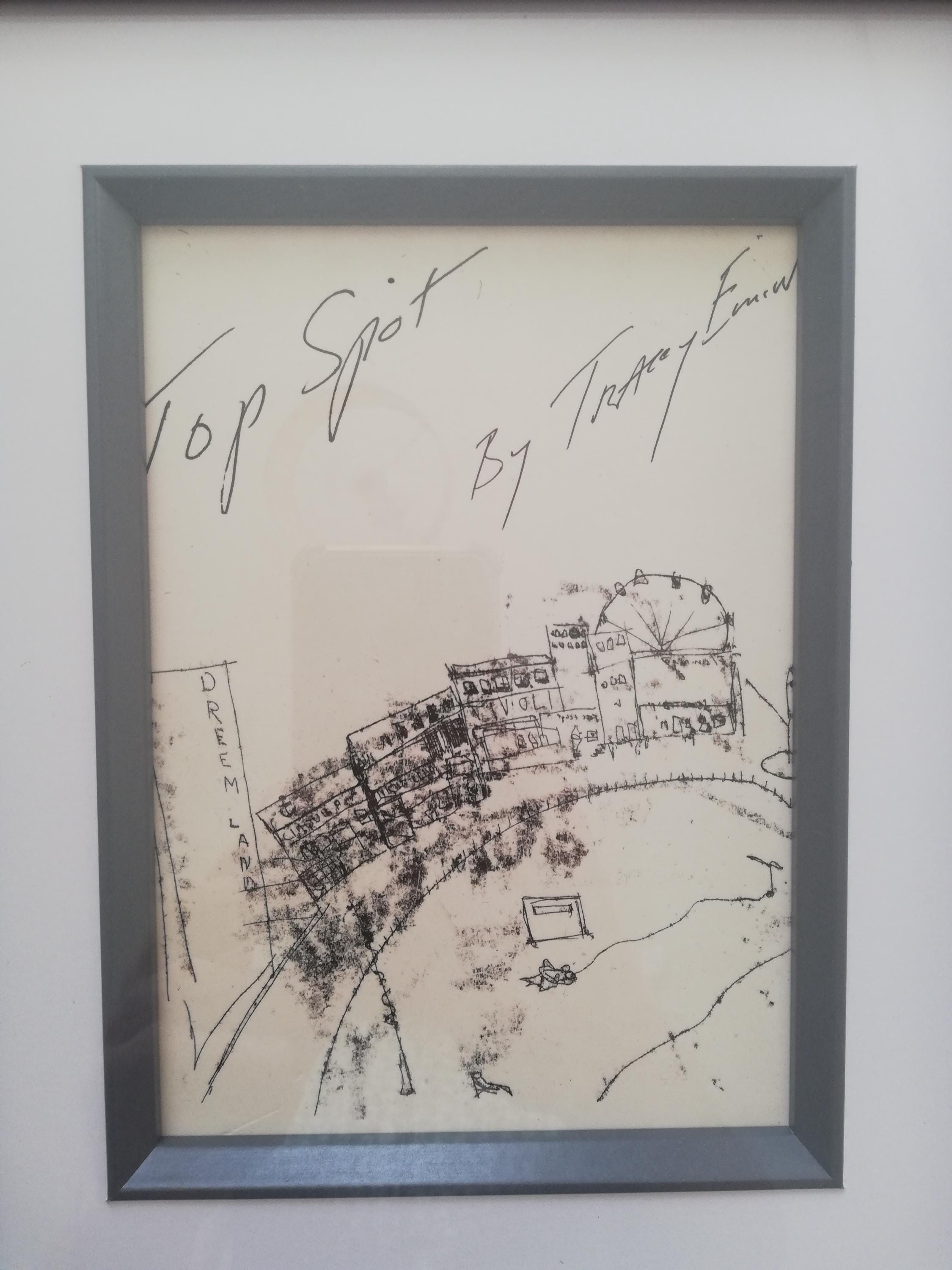 Tirage Original Tracey Emin “Top Spot” 14/15 – Encadré, édition Limitée, Collection Art Contemporain
