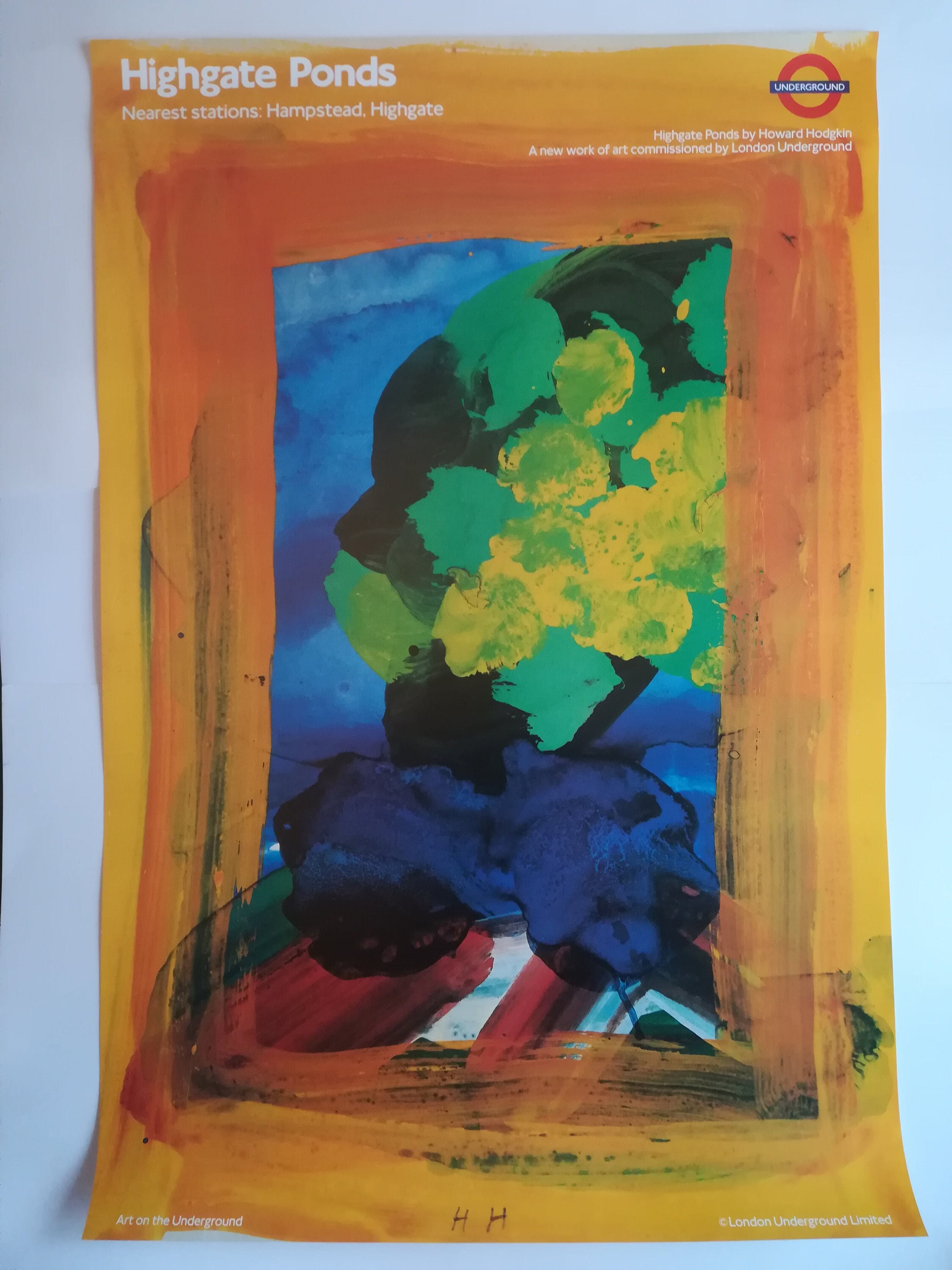 Affiche D'art Limitée Howard Hodgkin - Jeux Olympiques Londres 2012 - Neuf
