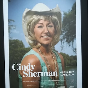 Cindy Sherman, Vancouver Art Gallery Museum Exhibition Poster