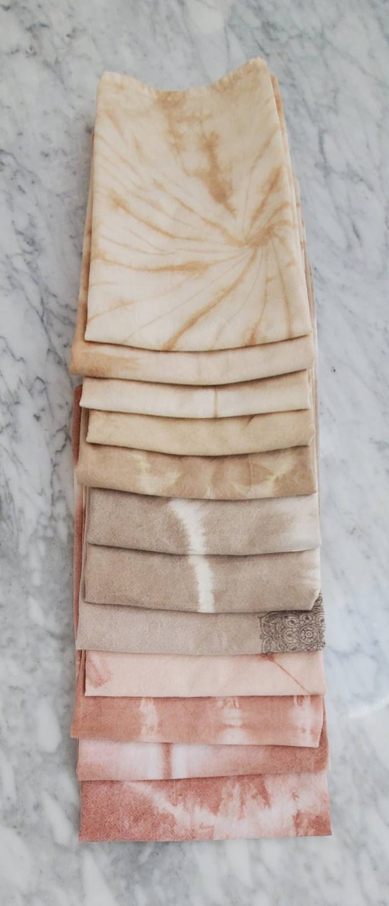finger tip towel tea towel Natural dyed flour sack towel Shibori /& tiedye. Eco friendly lunch bag place mat kitchen towel guest towel