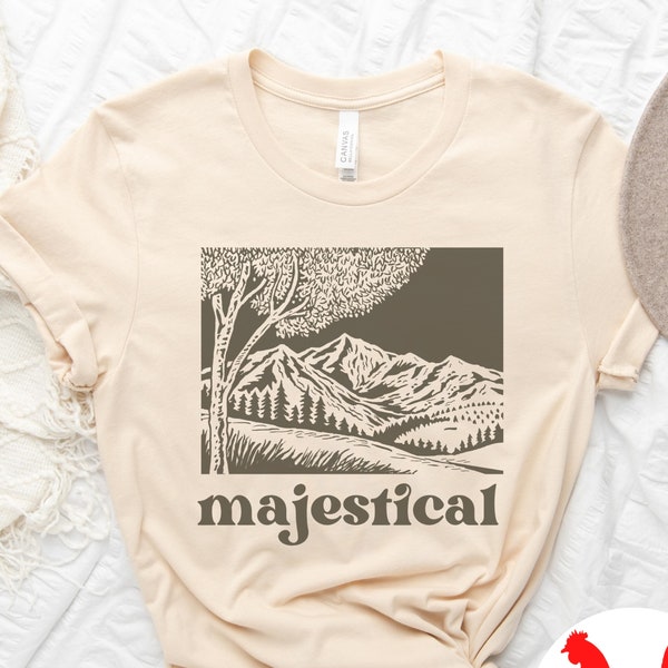 Majestical Shirt, Mountain, Skux, Wanderlust, Camping, Hiking, Backpacking, Adventure, Outdoor, Nature Lover, Gift, Wilderness, Travel