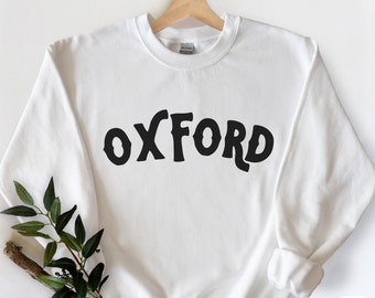 Oxford sweatshirt, Mississippi, t-shirt, white, black, football, basketball, gameday, greek, gift, sorority, graduation, womens, exercise