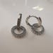 PANDORA JEWELRY Mod. SPARKLING DOUBLE HOOP EARRINGS