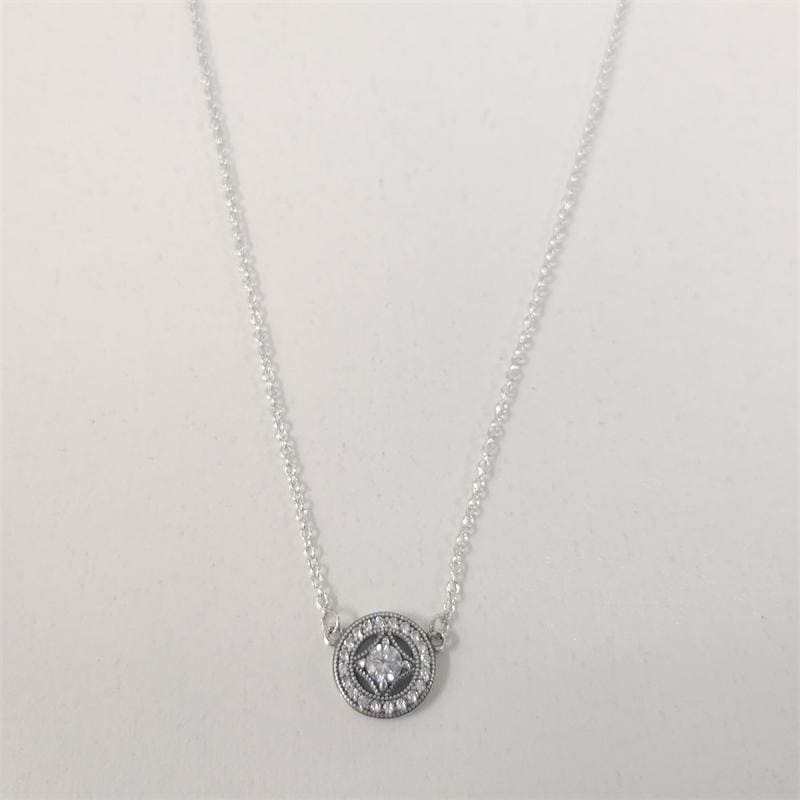 zirconia necklace pandora vintage allure necklace