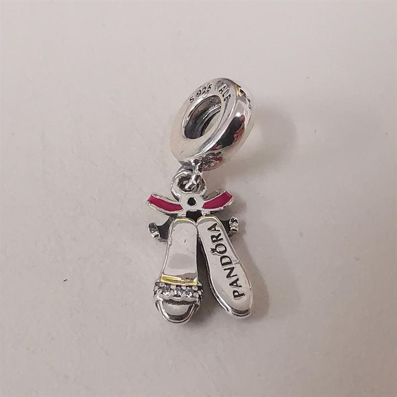 PANDORA パンドラ ALE S925 10点 チャーム付き ブレスレット PANDORA パンドラ ALE S925 10点 チャーム付き ブレスレット