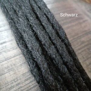 5 STK 55-60 8-9mm Dreadlocks Echthaar, Versandbereit, Bild 8