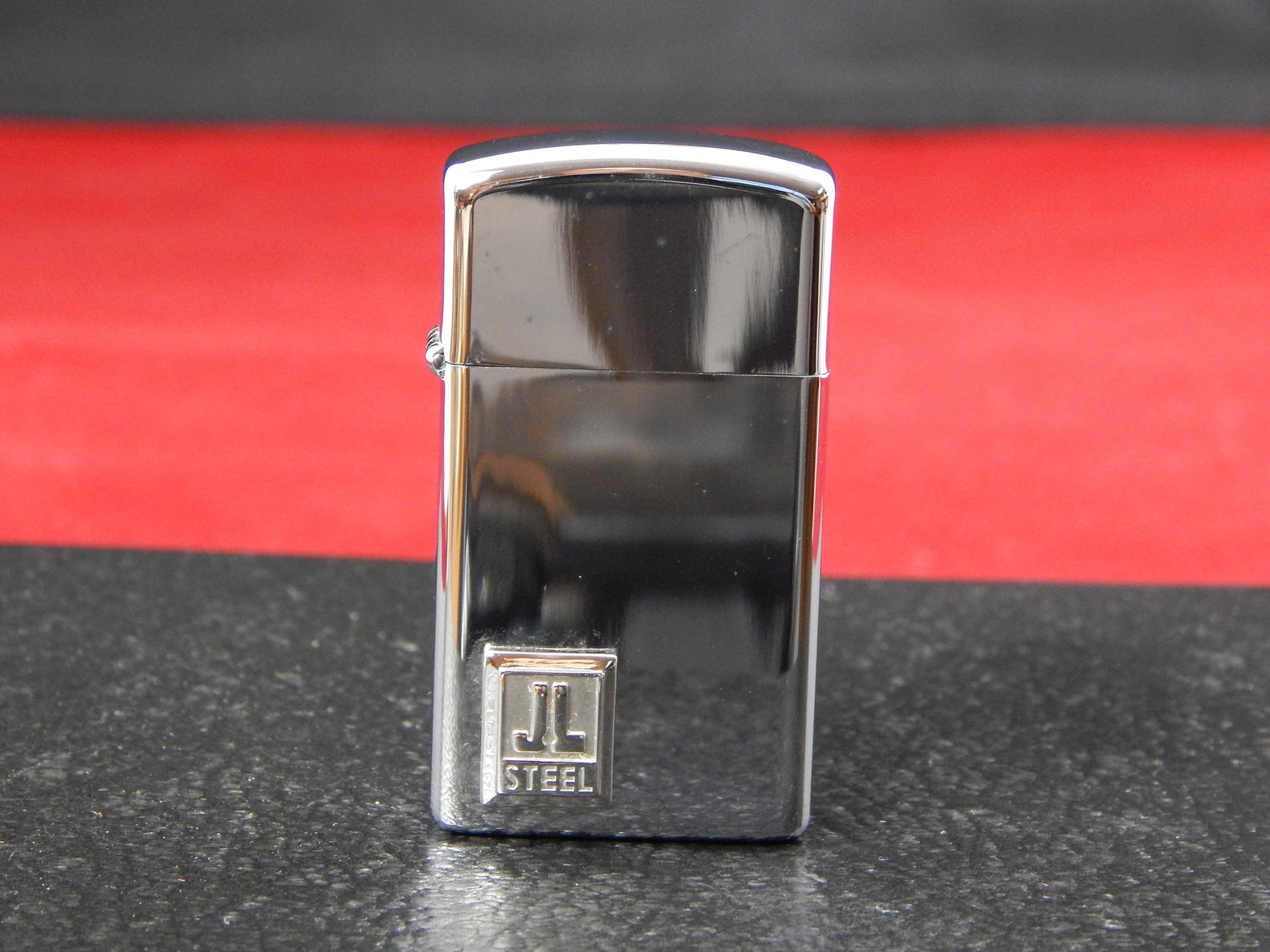 Zippo Slim JL Steel 1974 Unfired Zippo Slim Lighter Etsy