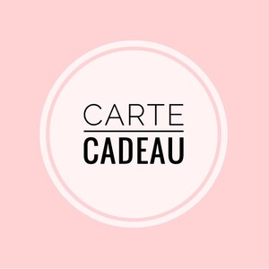 Carte cadeau - Gift certificate