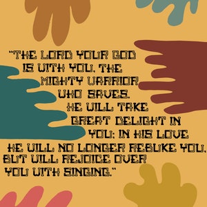 Abstract Art Bible Verse Digital Painting