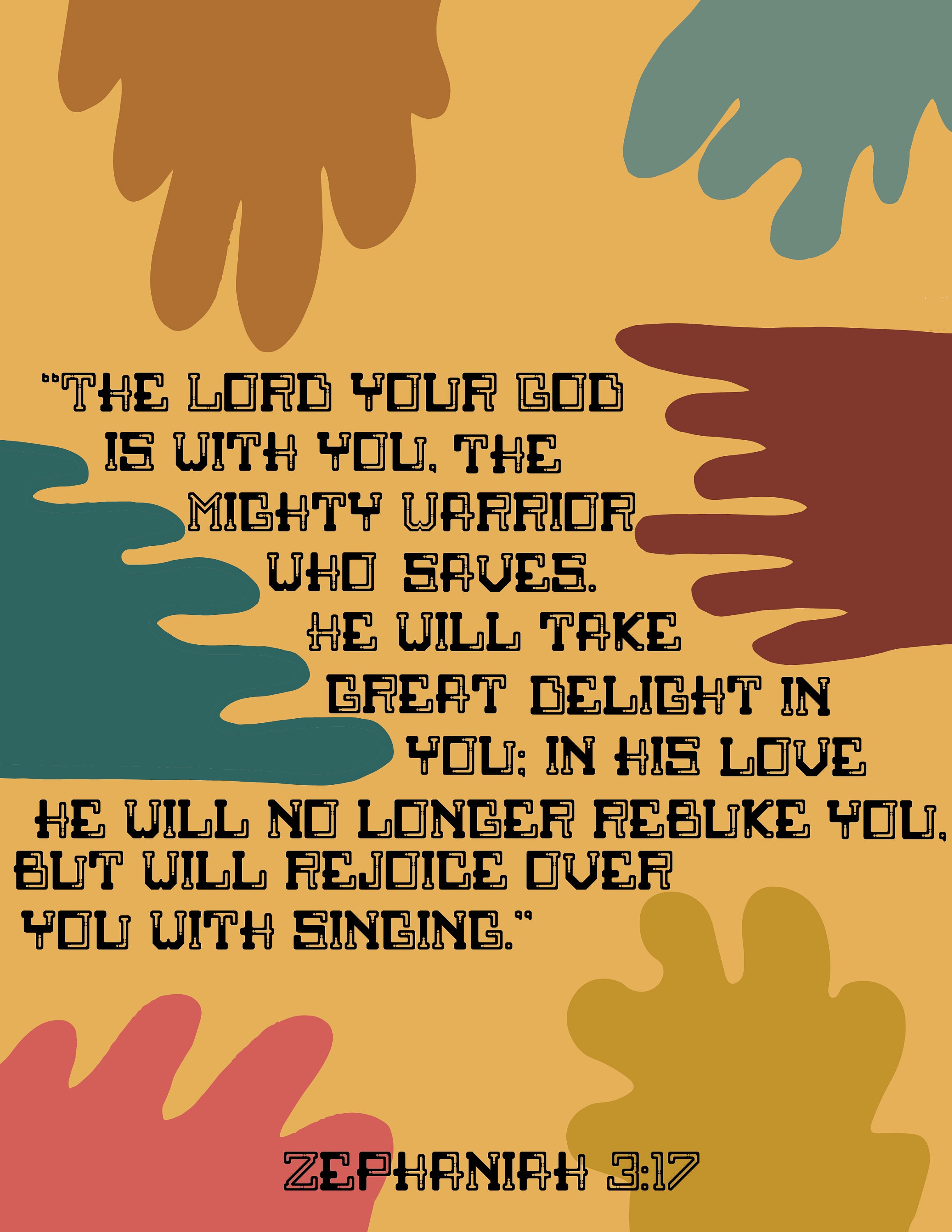 Abstract Art Bible Verse Digital Painting - Etsy